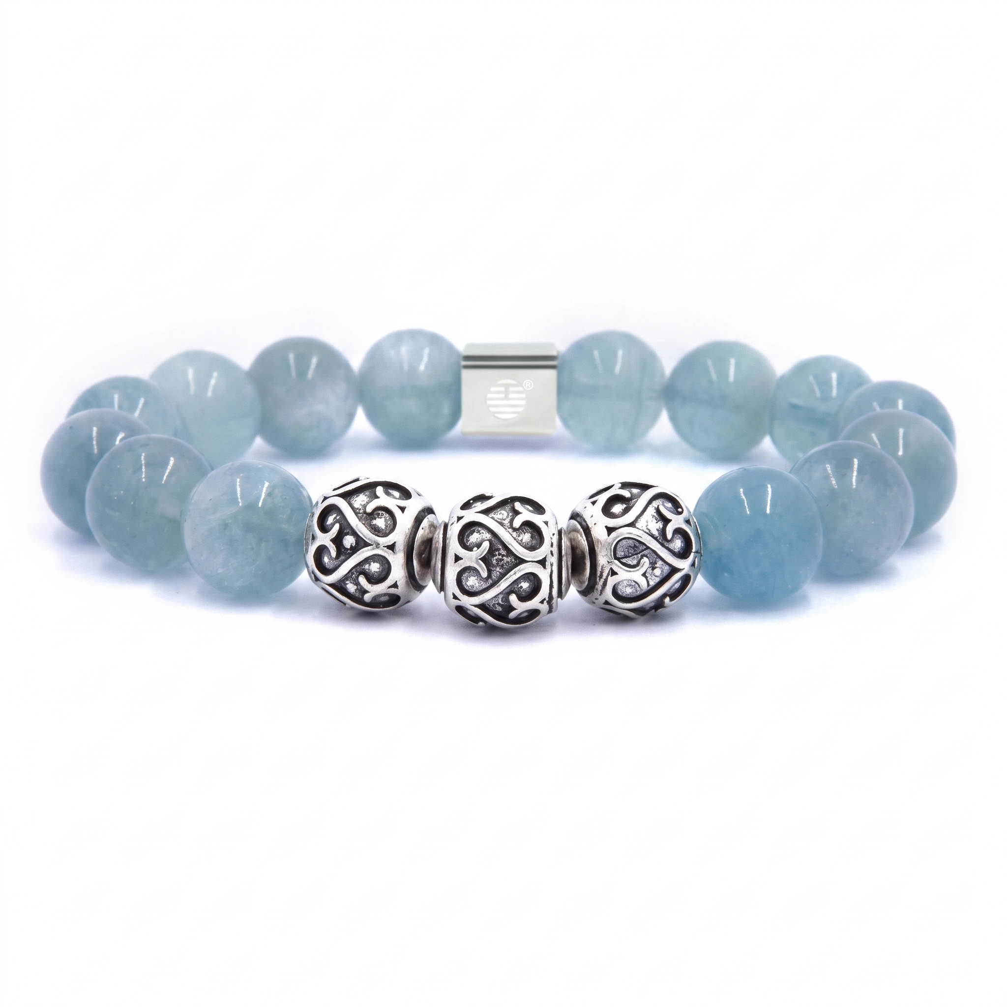 Bushido — Aquamarine (12mm)