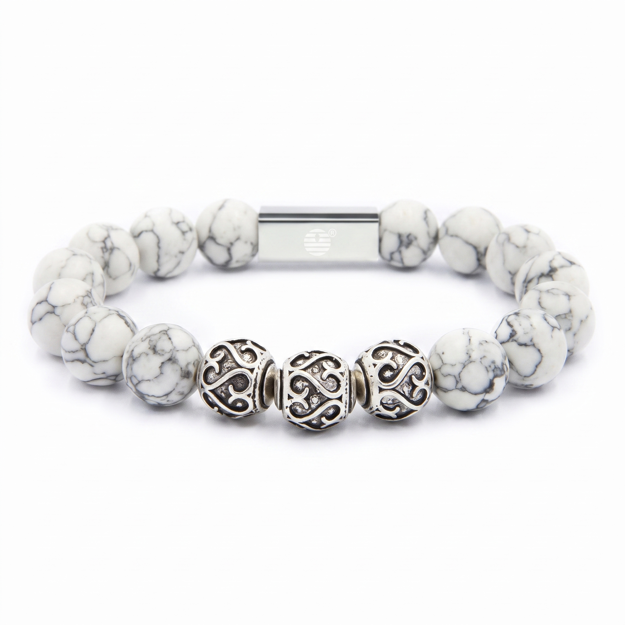 Bushido — Howlite (12mm)