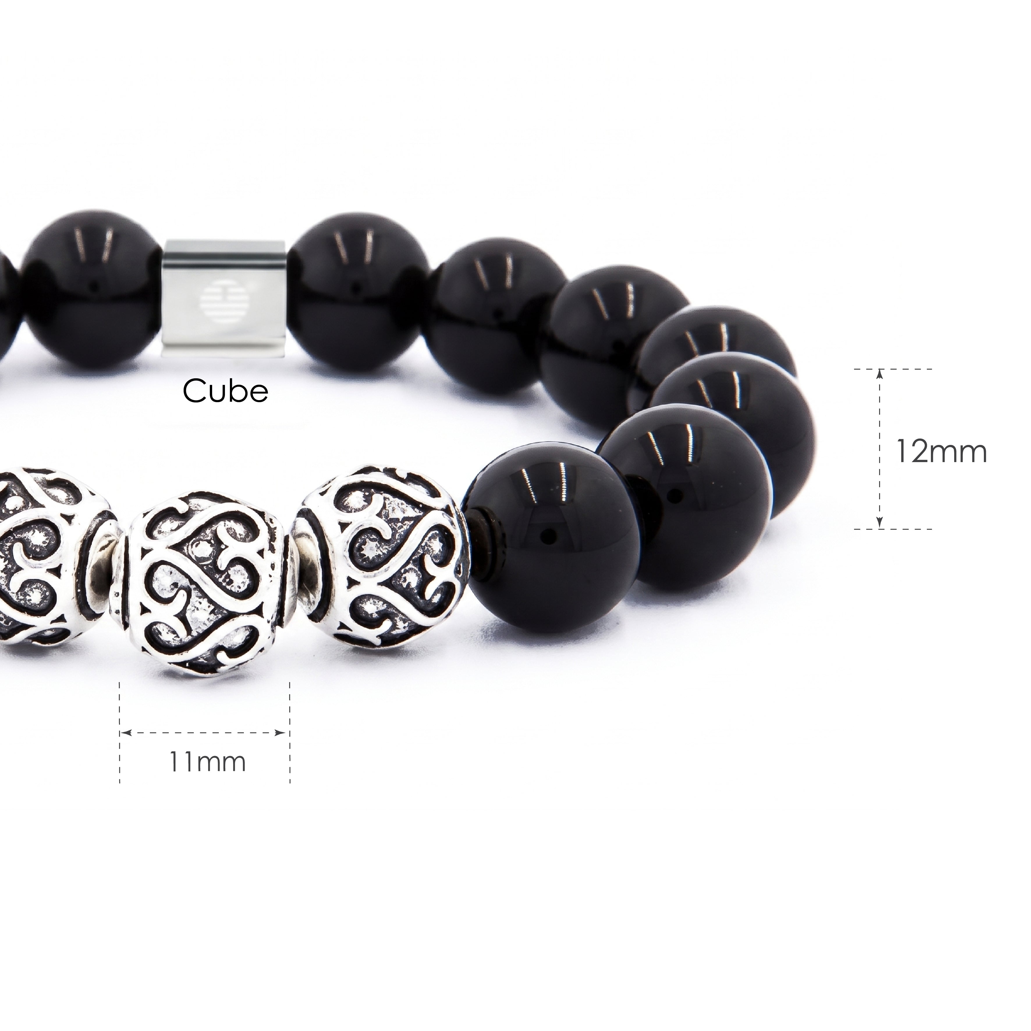 Bushido — Black Onyx (12mm)