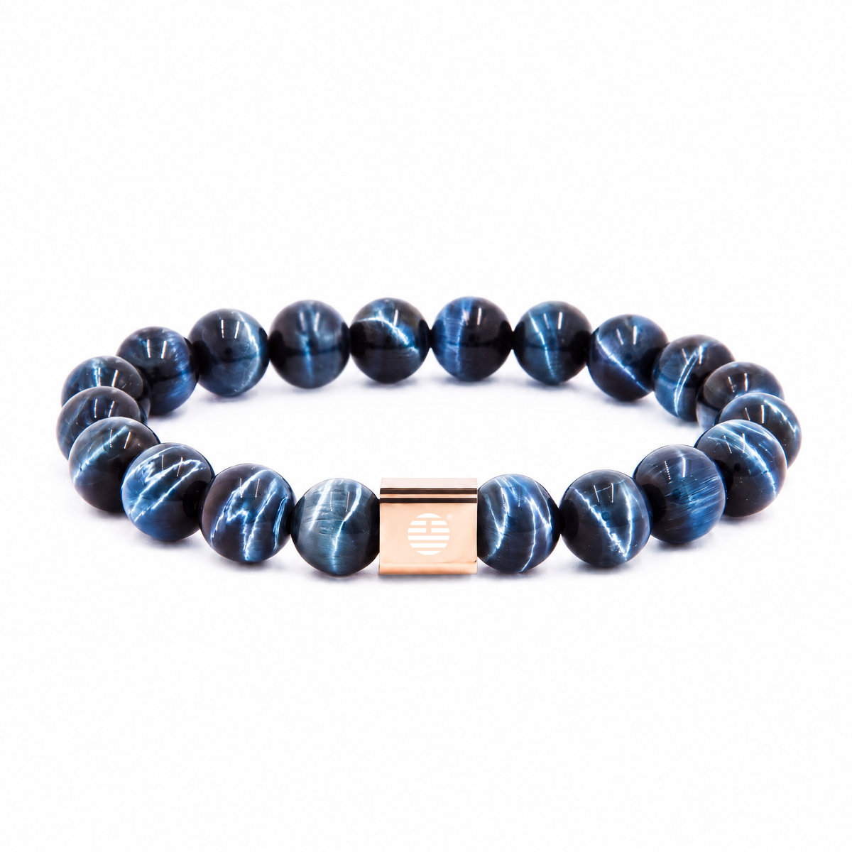 Solace — Blue Tiger Eye (⌀8mm)