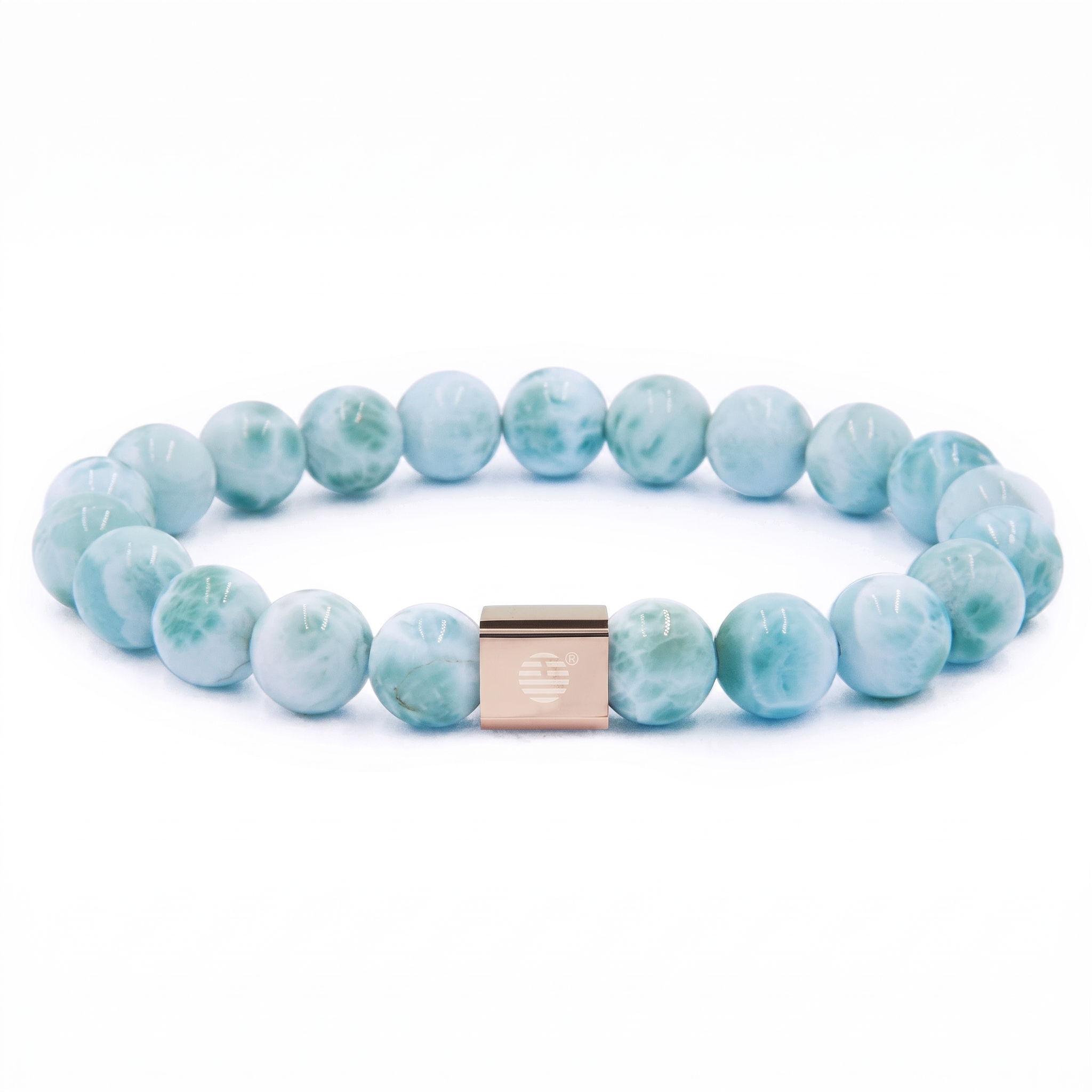 Solace — Larimar (Ø8mm)