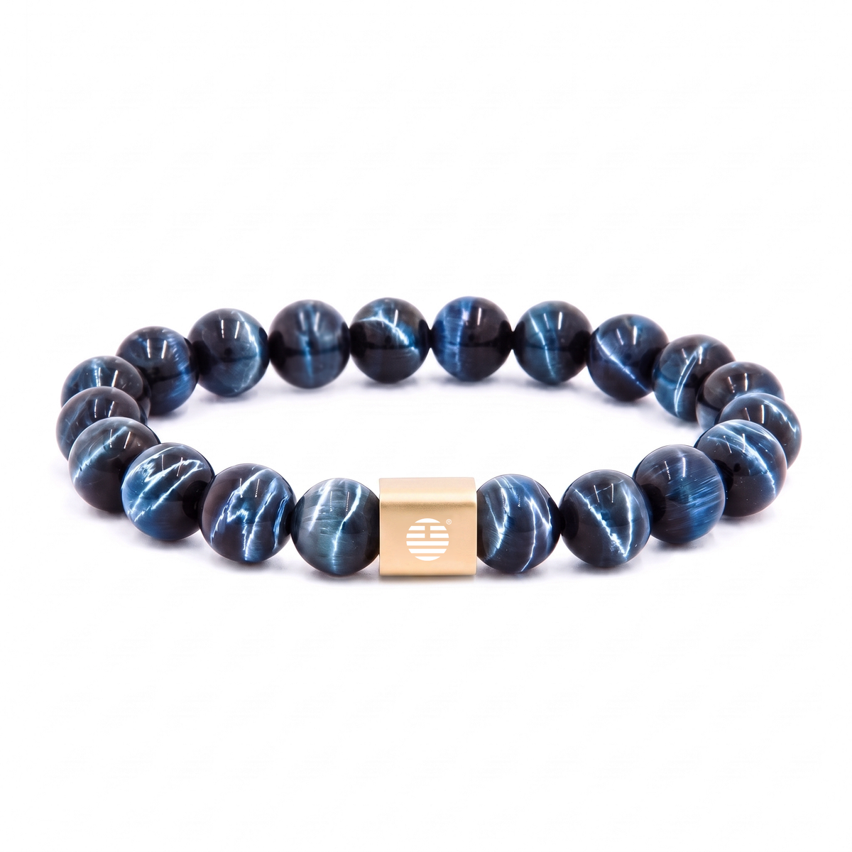 Solace — Blue Tiger Eye (⌀8mm)
