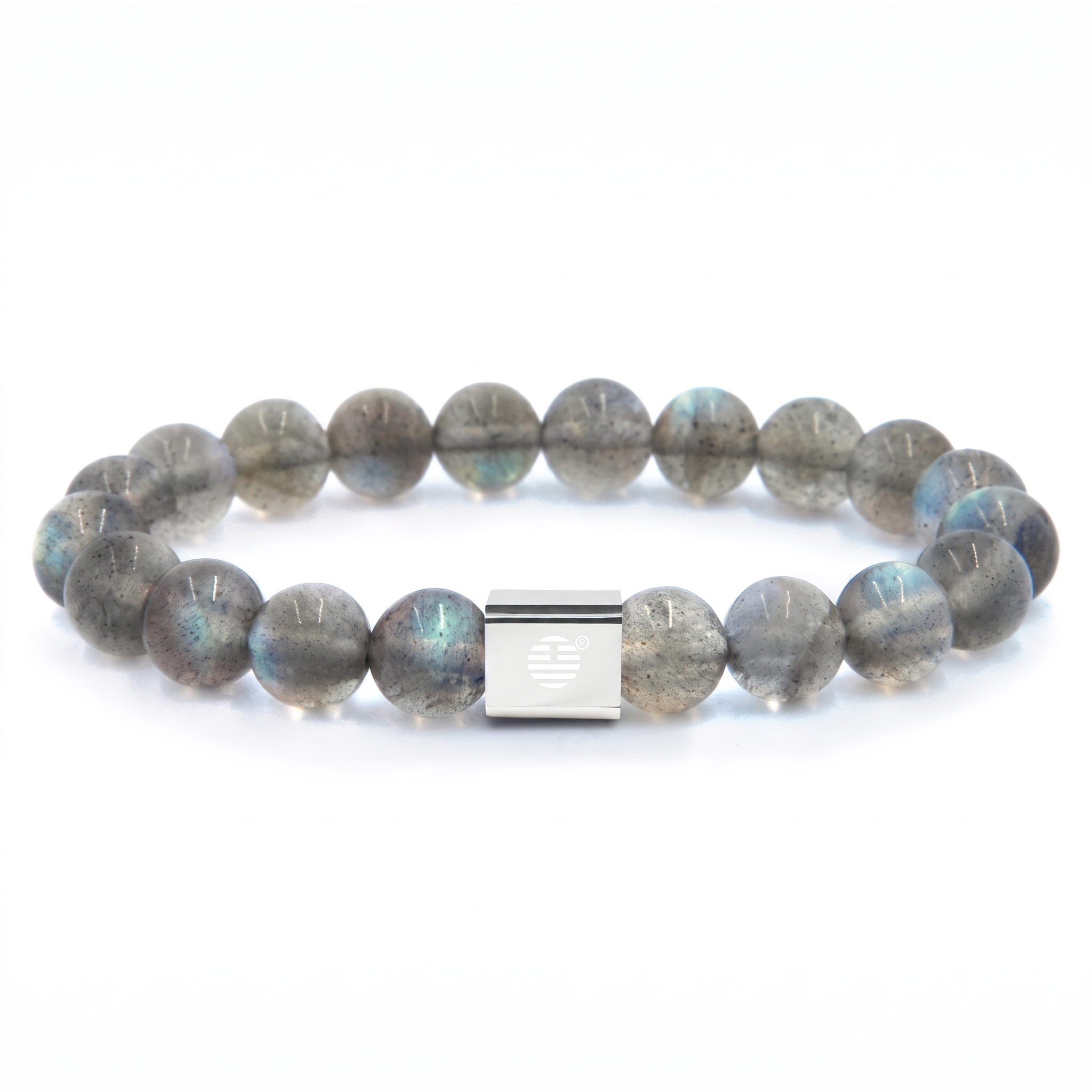 Solace — Grey Labradorite (⌀8mm)