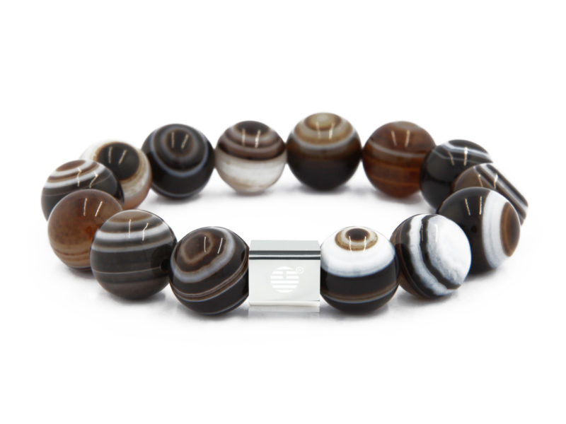 Eye Agate-Silver