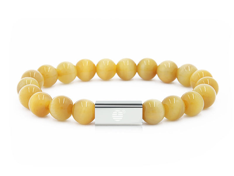 Gold Tiger Eye-Silver