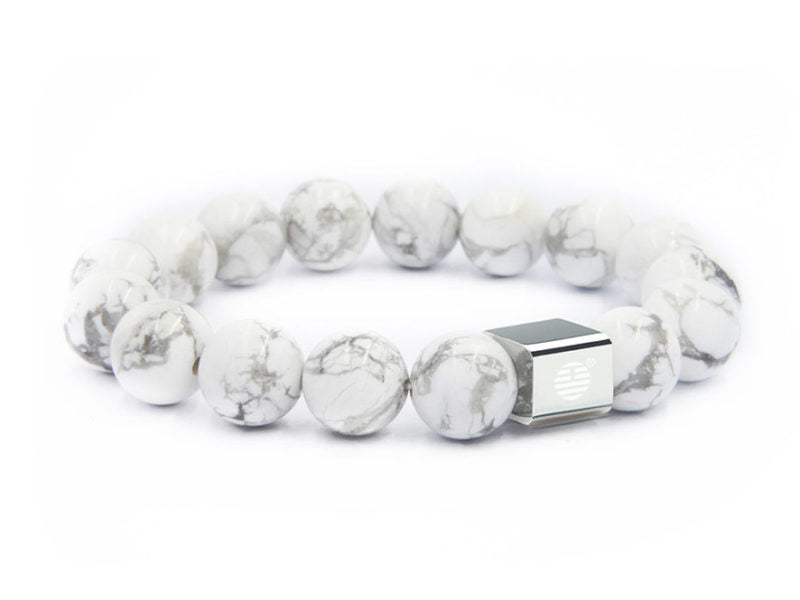 Howlite-Silver
