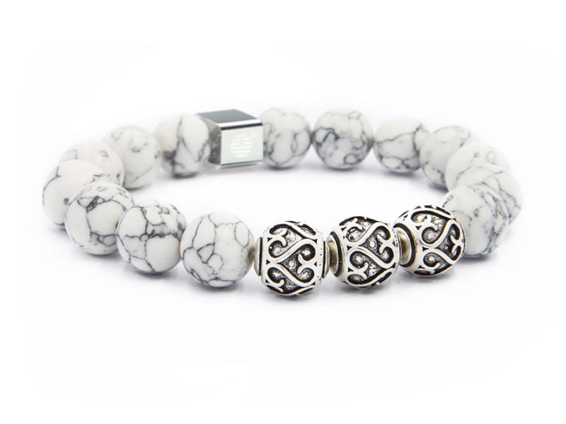 Bushido — Howlite (12mm)