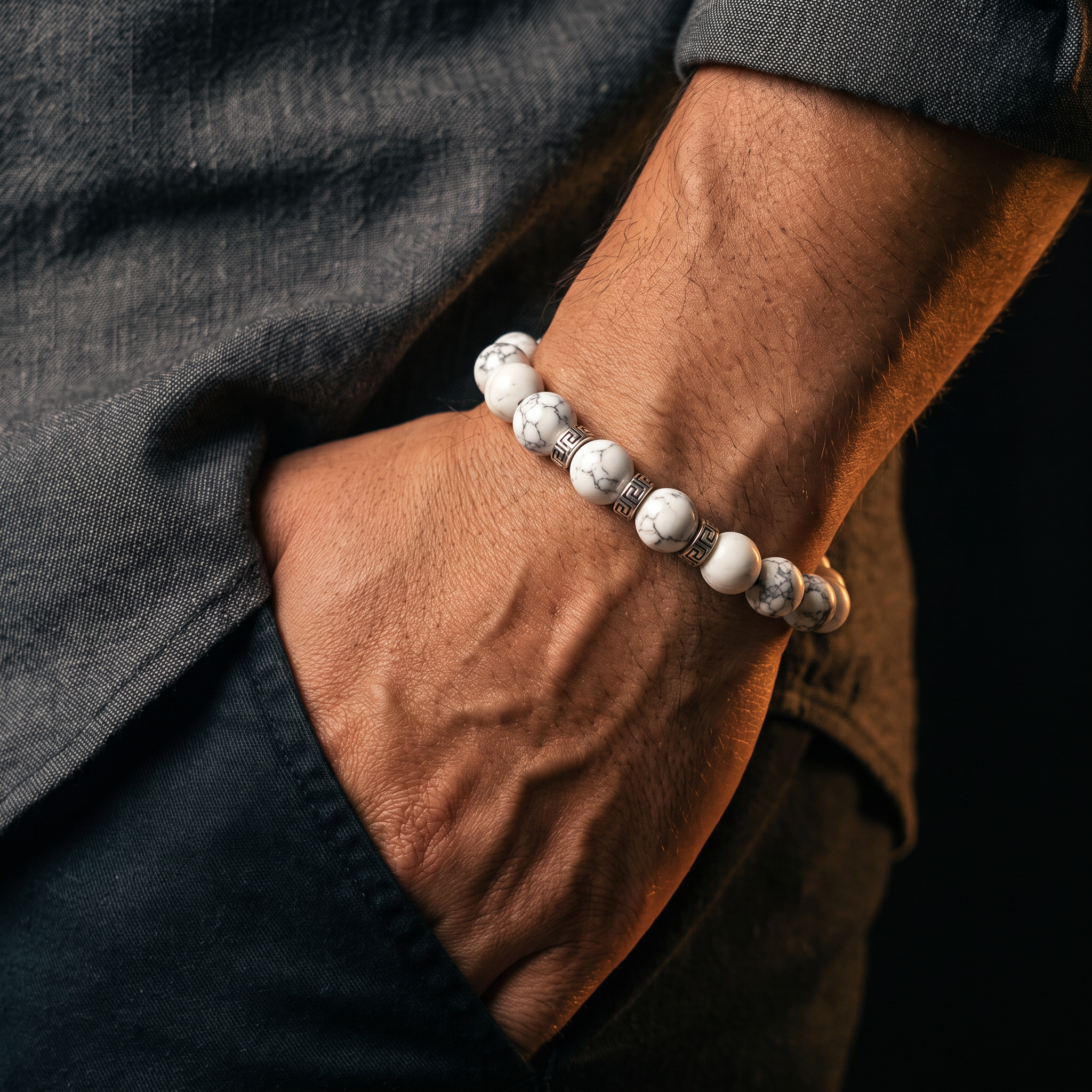 Wayfarer — Howlite (RB)