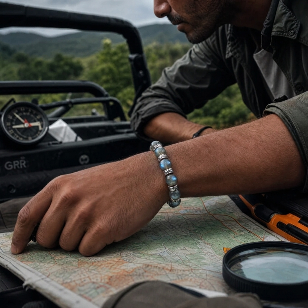 Wayfarer — Grey Labradorite (RB)