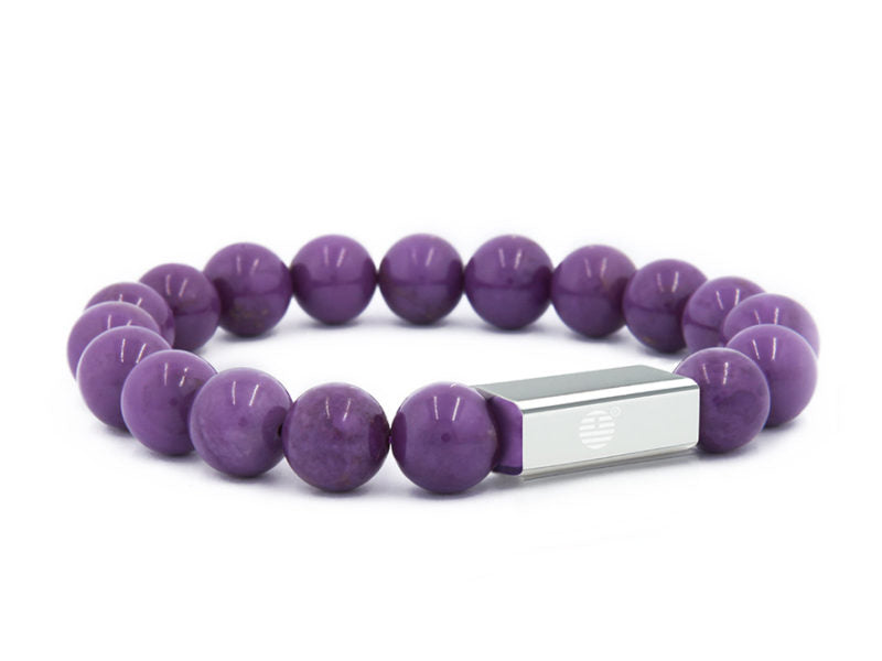 Purple Mica-Silver