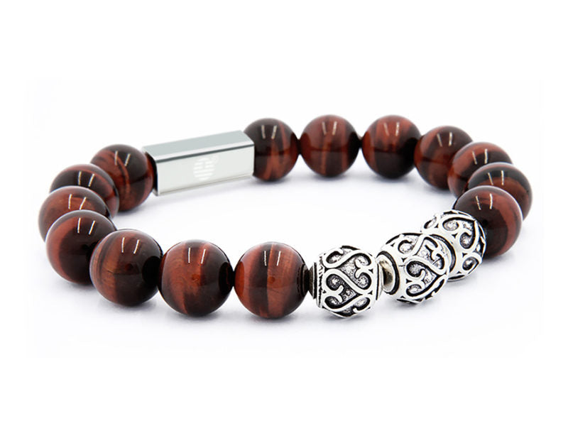 Bushido — Red Tiger Eye (12mm)