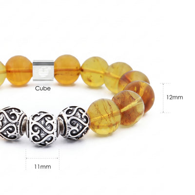 Bushido — Honey Amber 12mm