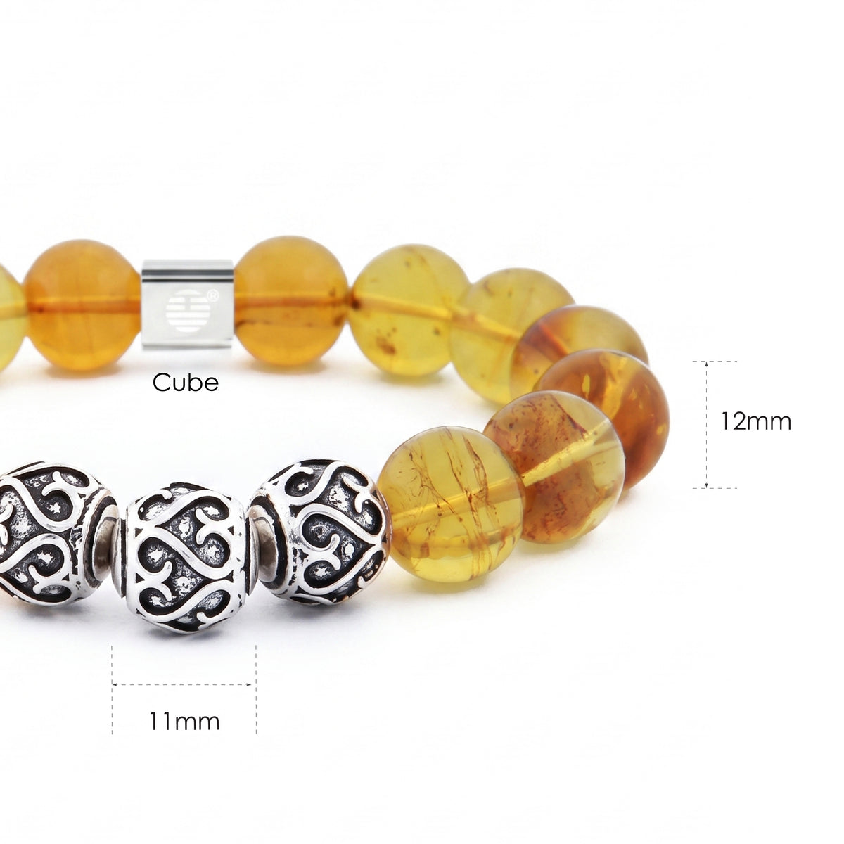 Bushido — Honey Amber 12mm