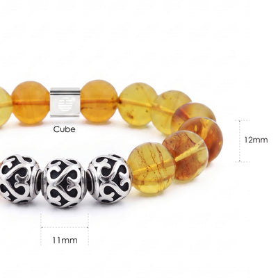 Bushido — Honey Amber 12mm