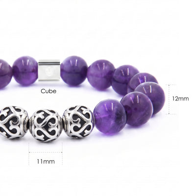 Bushido — Amethyst (12mm)