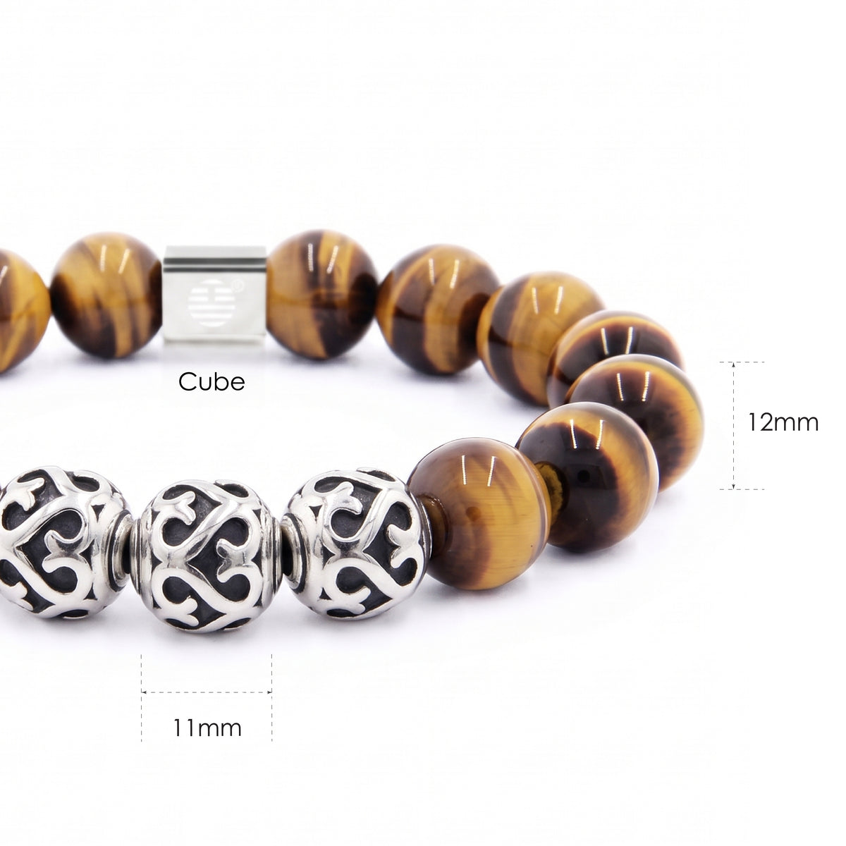 Bushido — Brown Tiger Eye (12mm)