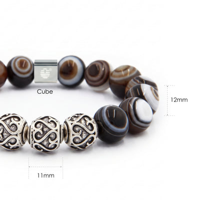Bushido — Eye Agate (12mm)