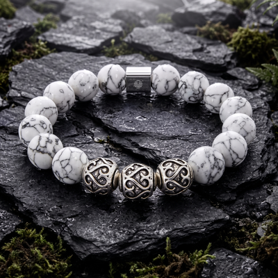 Bushido — Howlite (12mm)