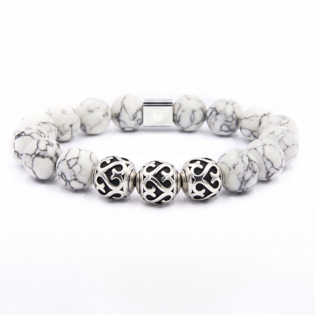 Bushido — Howlite (12mm)