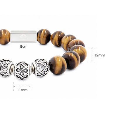 Bushido — Brown Tiger Eye (12mm)
