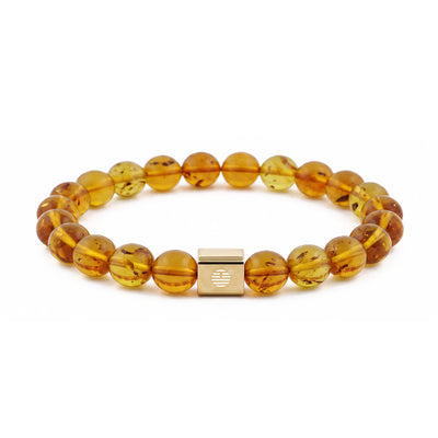Solace — Golden Amber with inclusion (⌀8mm)