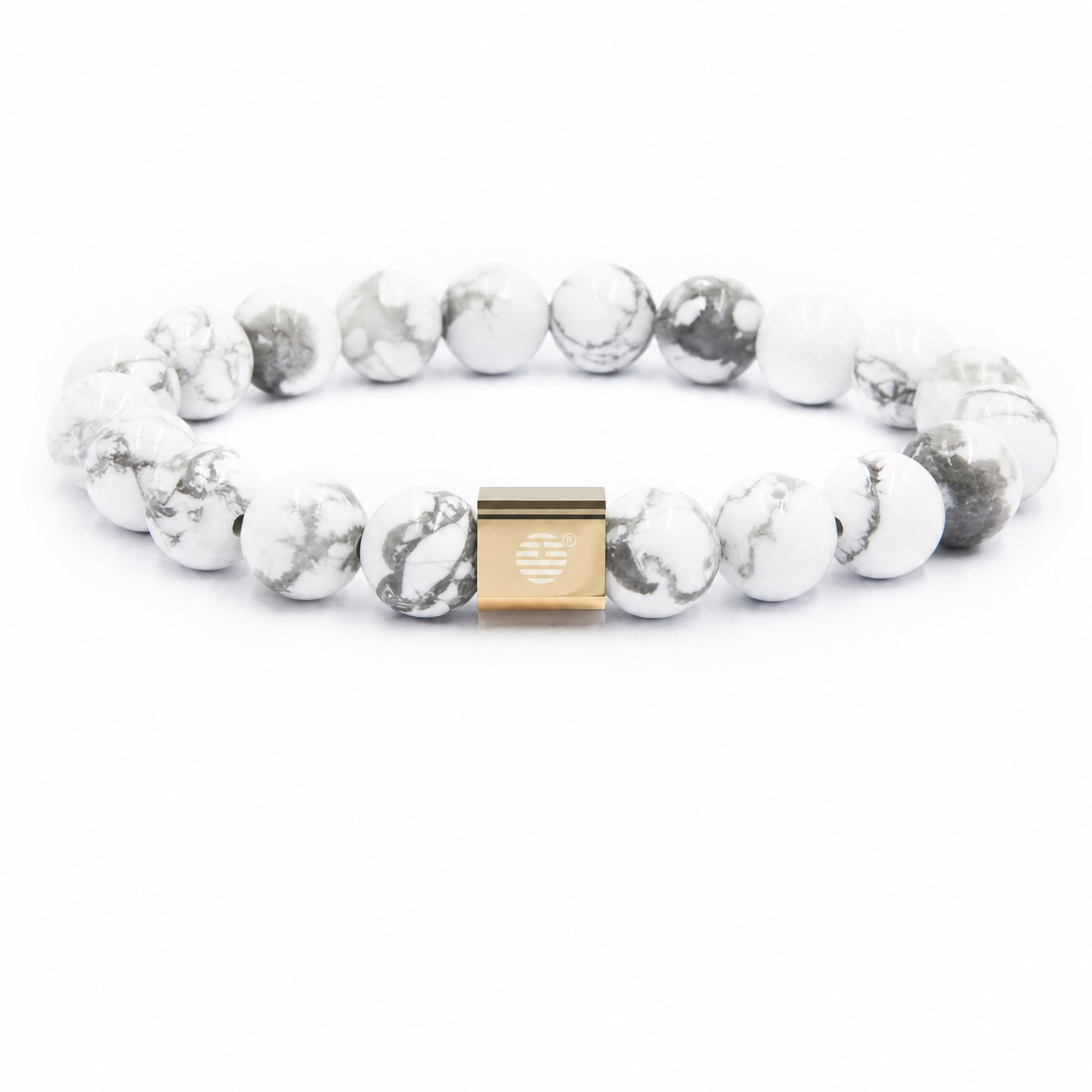 Solace — Howlite (⌀8mm)