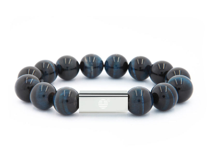 Blue Tiger Eye-Silver