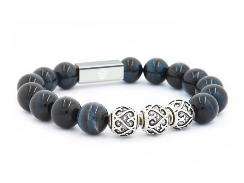 Bushido — Blue Tiger Eye (12mm)