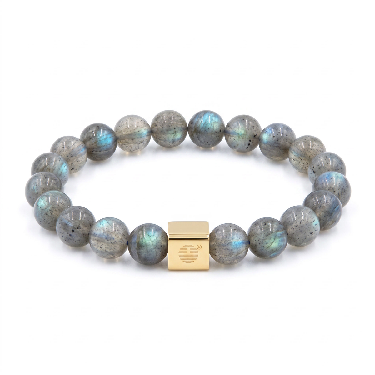 Solace — Grey Labradorite (⌀8mm)