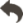 Black leftward arrow icon on a white background