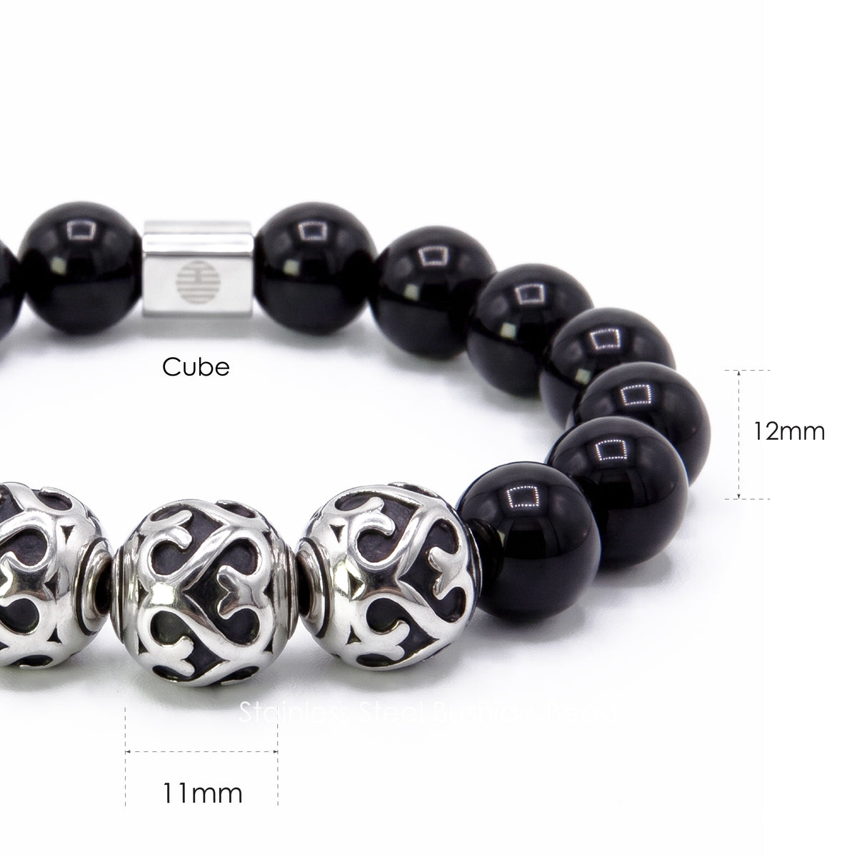 Bushido — Black Onyx (12mm)