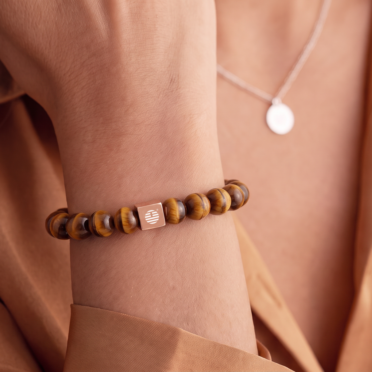 Solace — Brown Tiger Eye (⌀8mm)