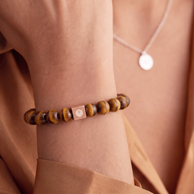 Solace — Brown Tiger Eye (⌀8mm)