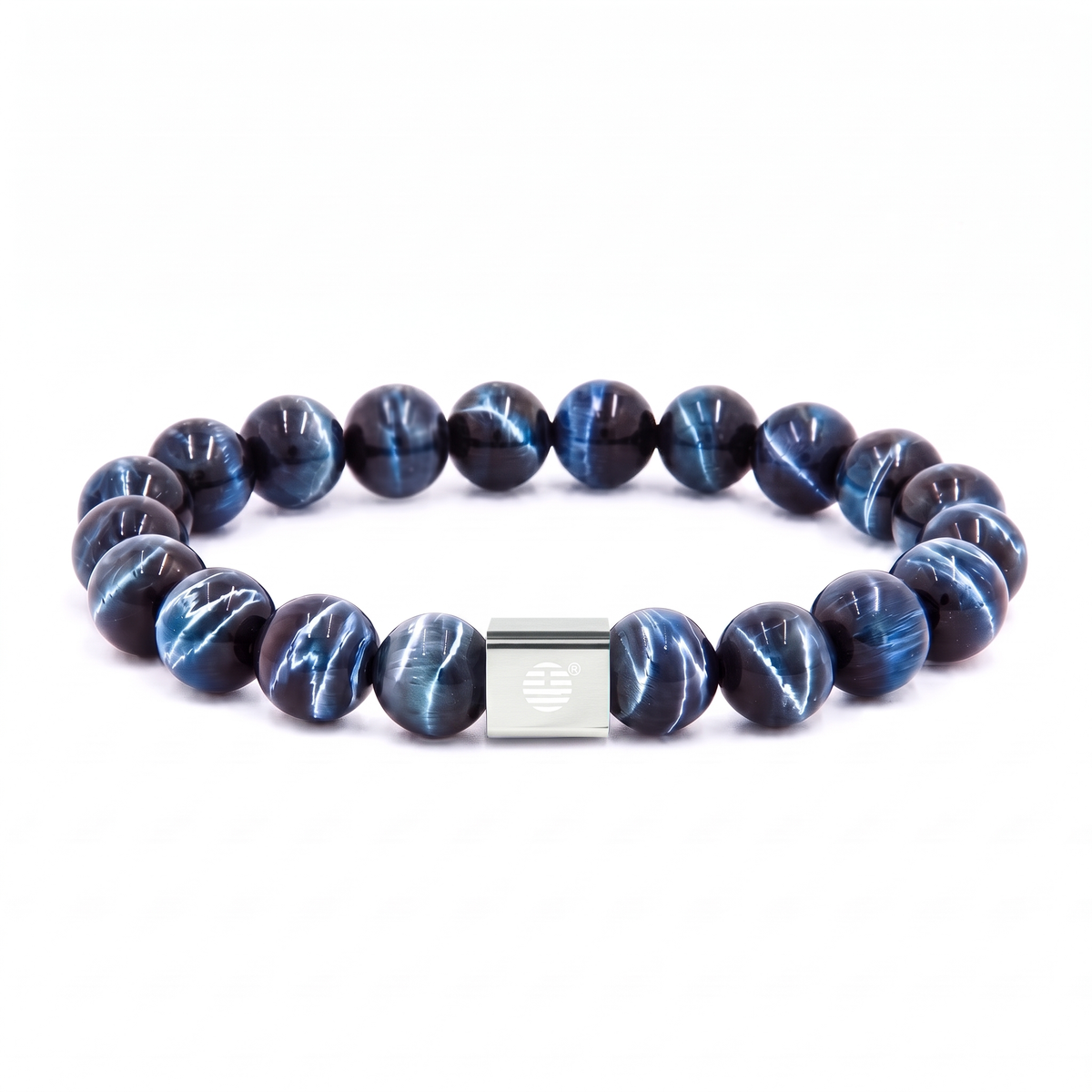 Solace — Blue Tiger Eye (⌀8mm)