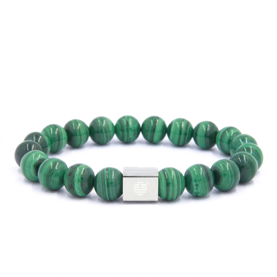 Solace — Malachite (⌀8mm)