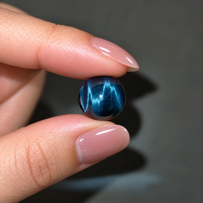 Solace — Blue Tiger Eye (⌀8mm)