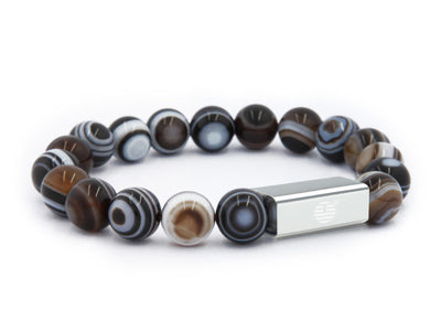 Eye Agate-Silver