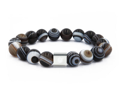 Eye Agate-Silver