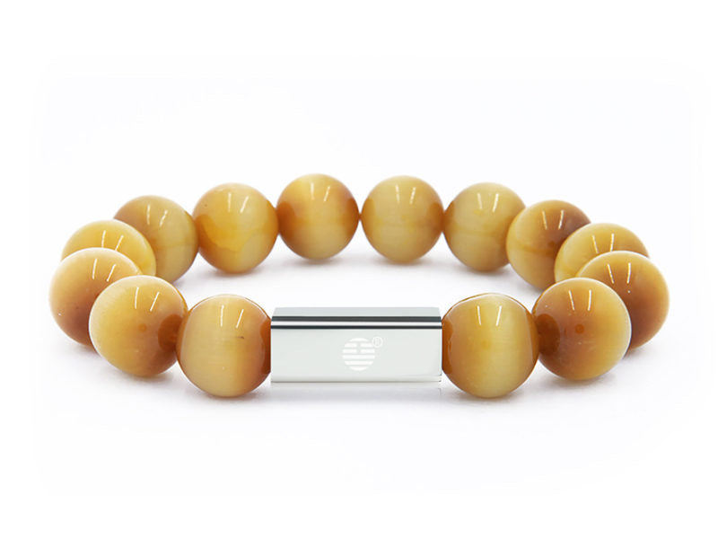 Gold Tiger Eye-Silver
