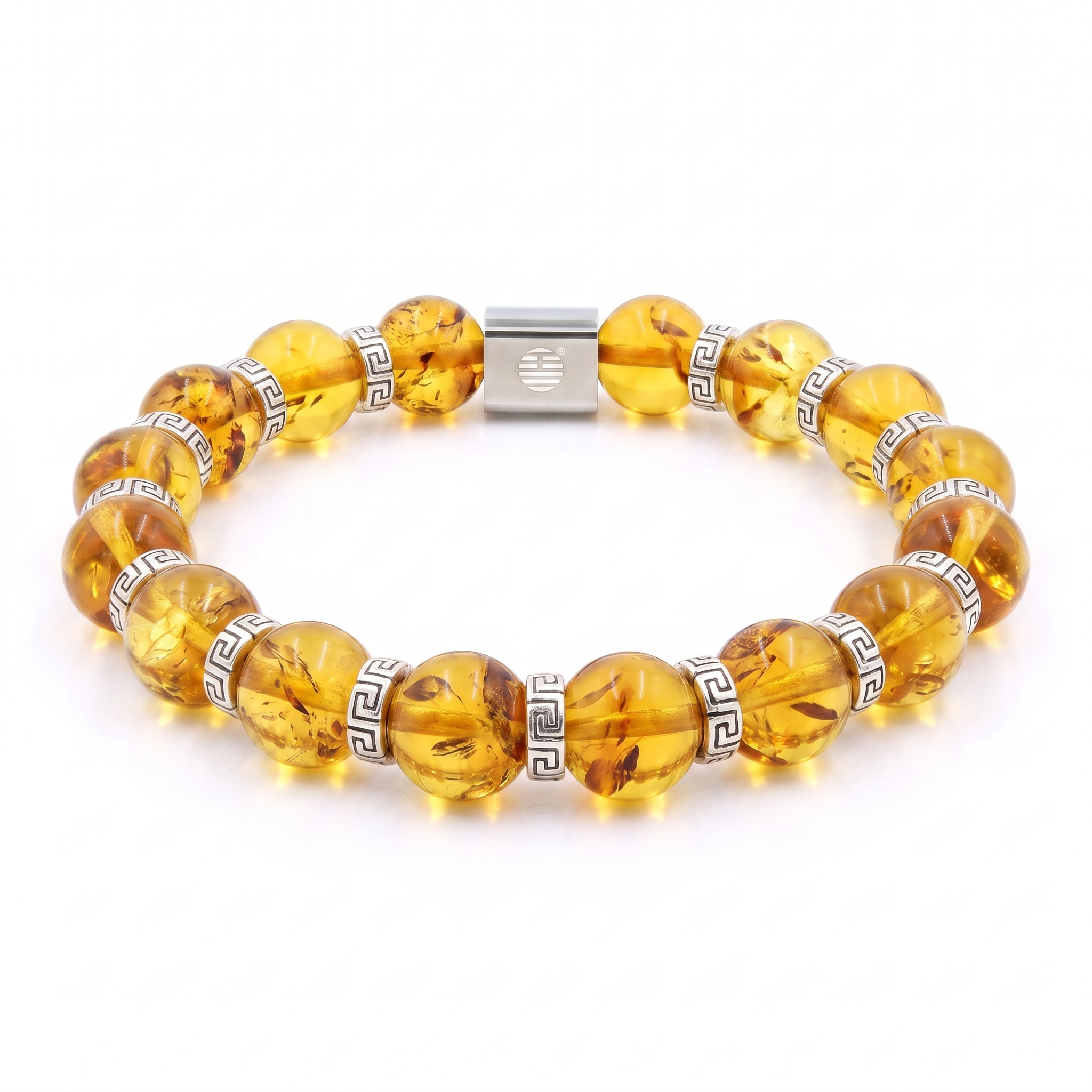 Wayfarer — Golden Amber with inclusion (RB)