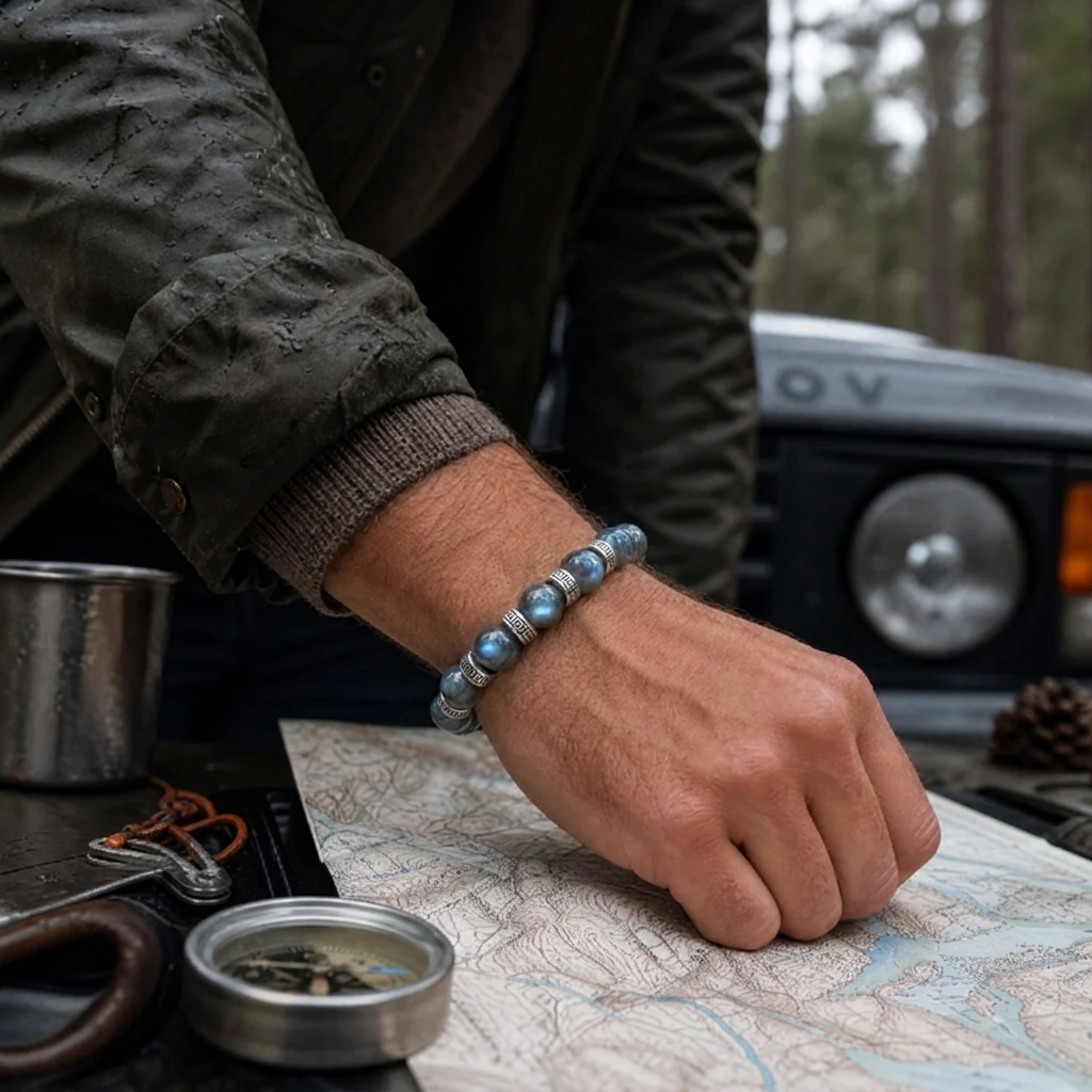 Wayfarer — Grey Labradorite (RB)