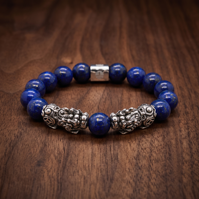 Lapis Lazuli Twin Pixiu