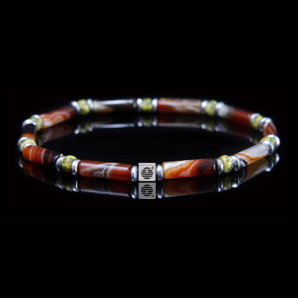 Urbanite — Crimson Banded Agate (CY)
