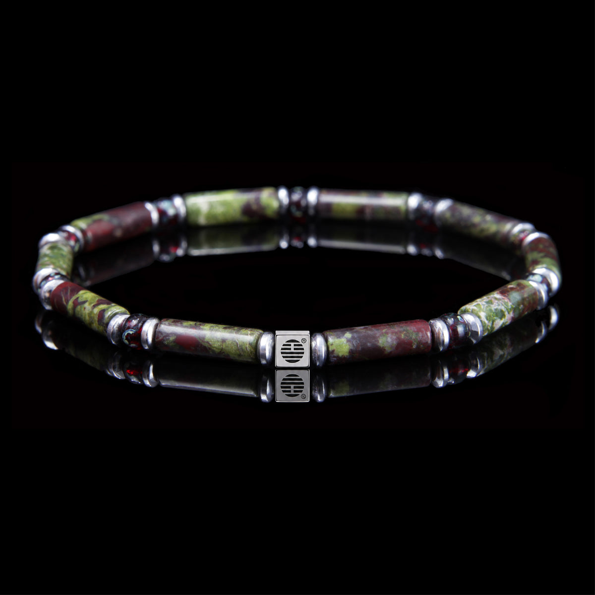 Urbanite — Dragon Blood Jasper (CY)